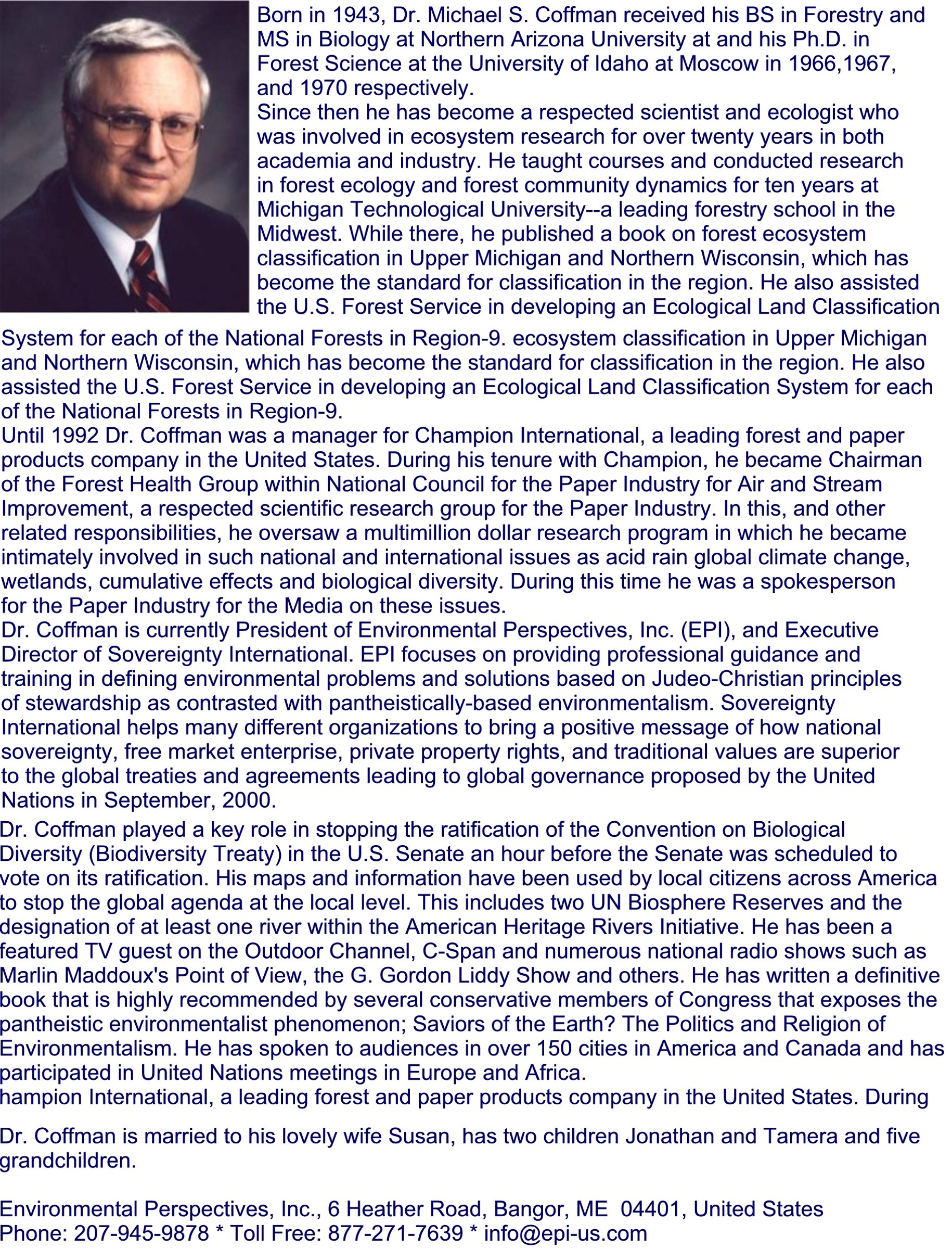 Michael Coffman.bio